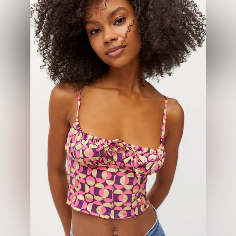 Urban Outfitters Madison Ruched Cami